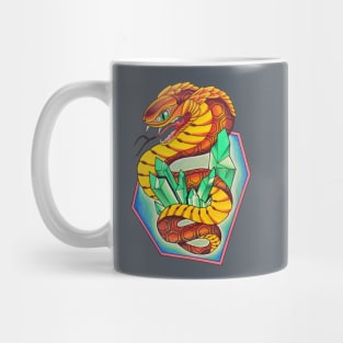 Intergalactic Emerald Crystal Cobra Mug